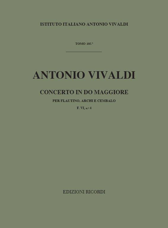 Concerti Per Ott. ('Flautino'), Archi E B.C.: